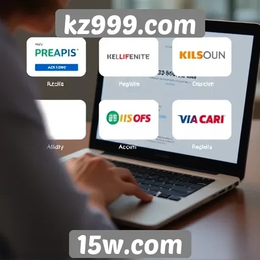 Métodos de pagamento aceitos pelo kz999.com